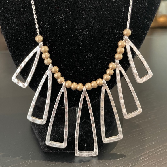 Triangle Beaded Necklace - Picture 1 of 3